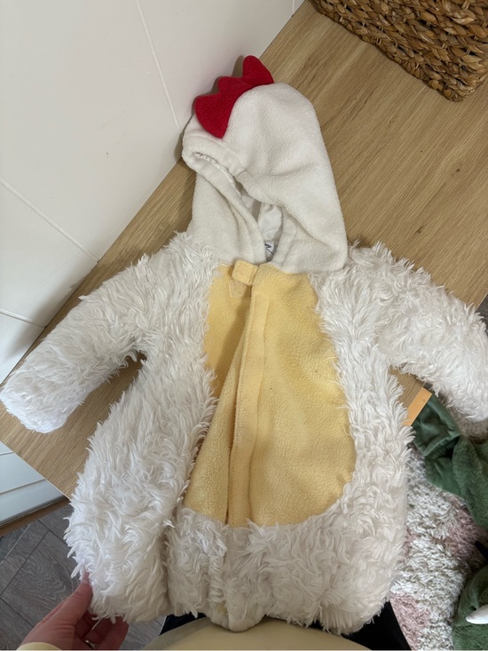 Halloween Costumes Other - Plush Chicken Hooded Puffer Jacket for Kids Halloween Costume 🎃 🐓